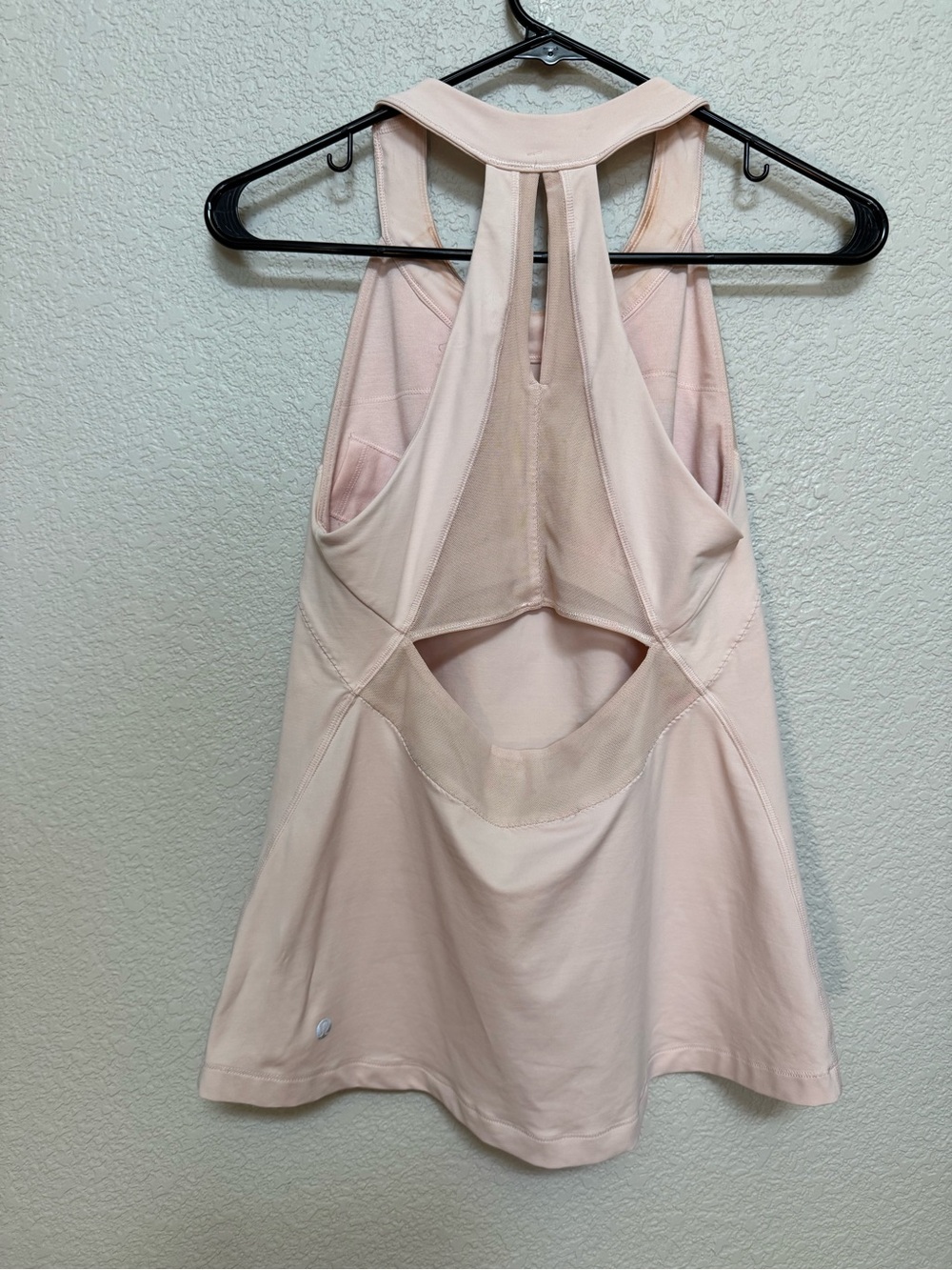 Lululemon Mesh Scoop Neck Racerback Tank Women’s 8 Parfait Pink